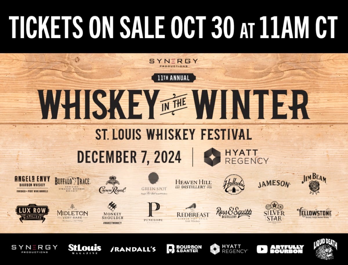 Whiskey in the Winter Tickets on sale Oct 30 at 11 am CT