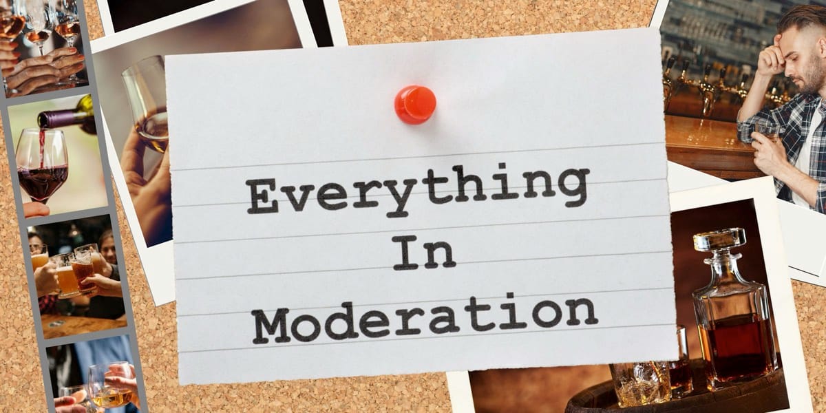 What is moderate drinking?