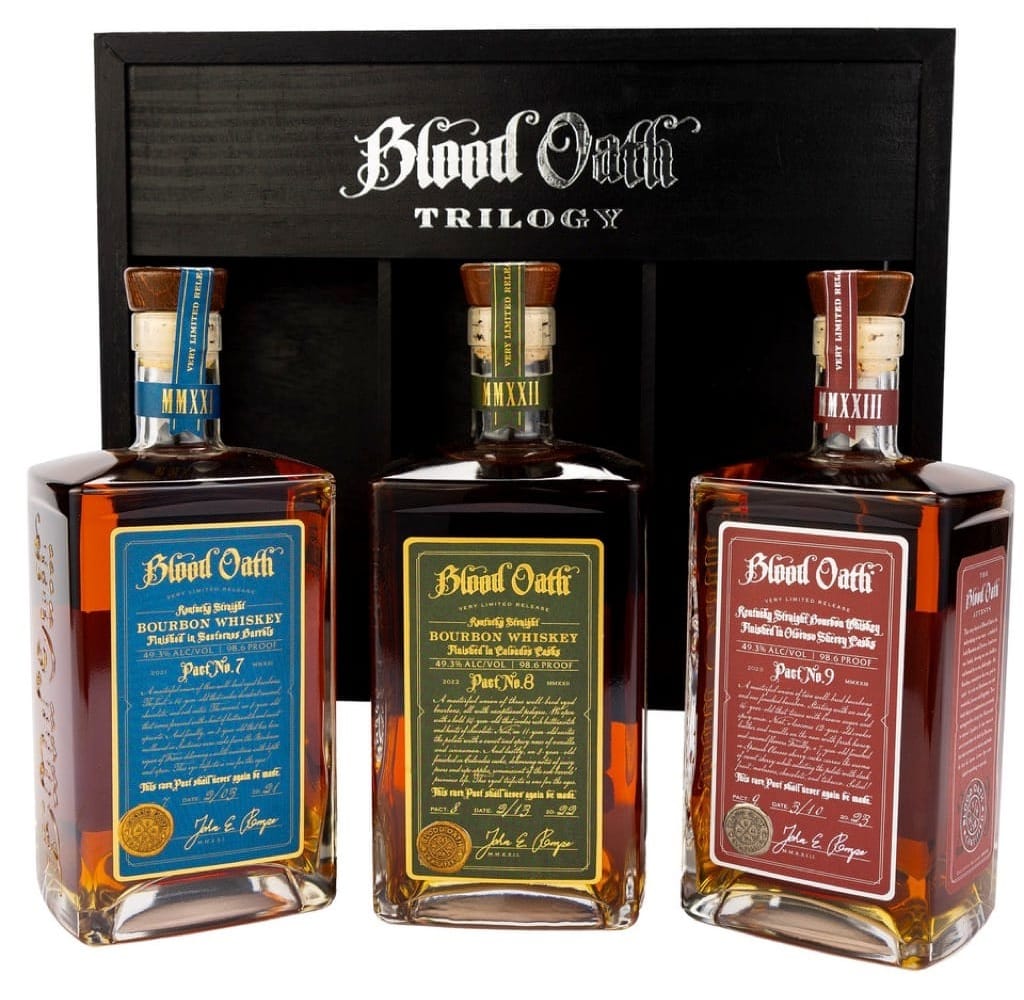 Lux Row Distillers Releases the 3rd Edition of its Blood Oath Trilogy Featuring  Pacts 7, 8 and 9