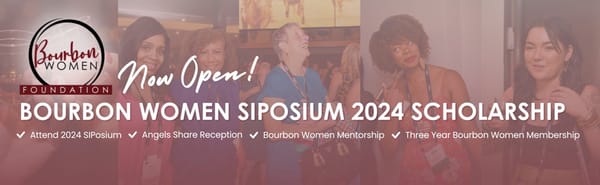 Bourbon Women Announces 2024 SIP Scholarship Program