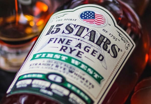 15 Stars First West Fine Aged Rye Whiskey Review
