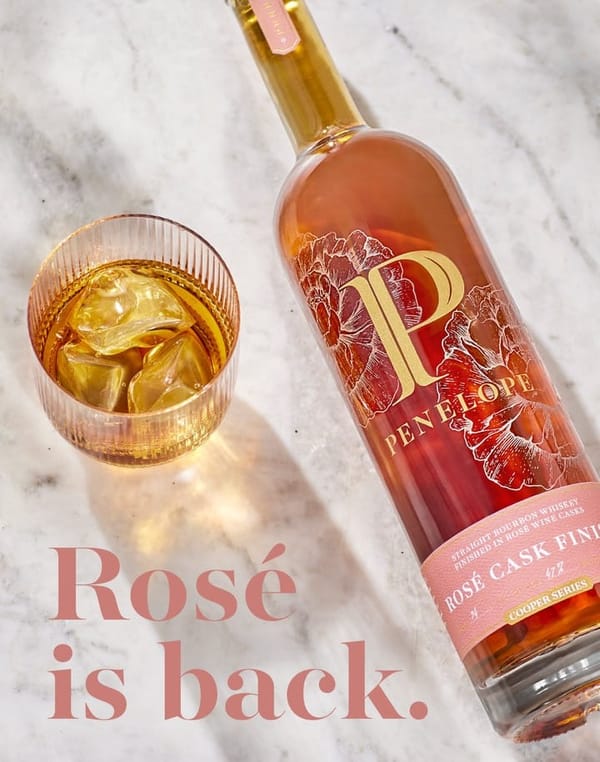 Penelope Bourbon releases Rosé Cask Finish