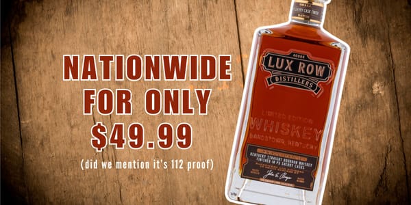 Lux Row's PX Sherry Cask Bourbon: Nationwide Release at 112 Proof