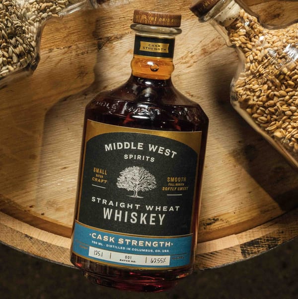 Middle West Spirits Cask Strength Wheat Whiskey: Wheat Done Right