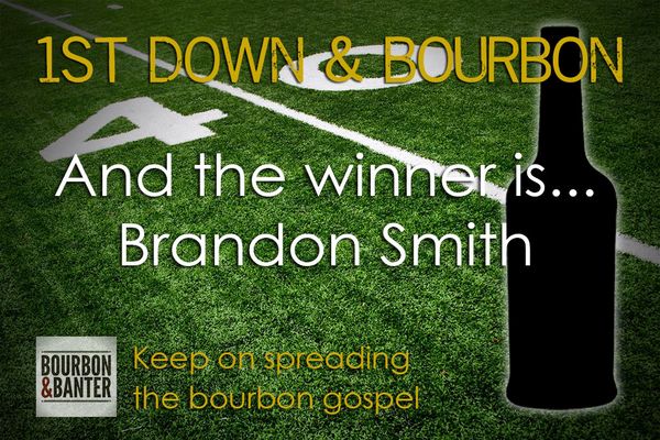 1st Down and Bourbon Winner Photo