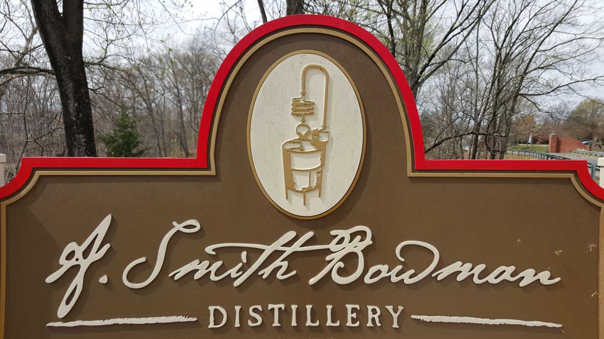 Stone Coaster  A. Smith Bowman Distillery